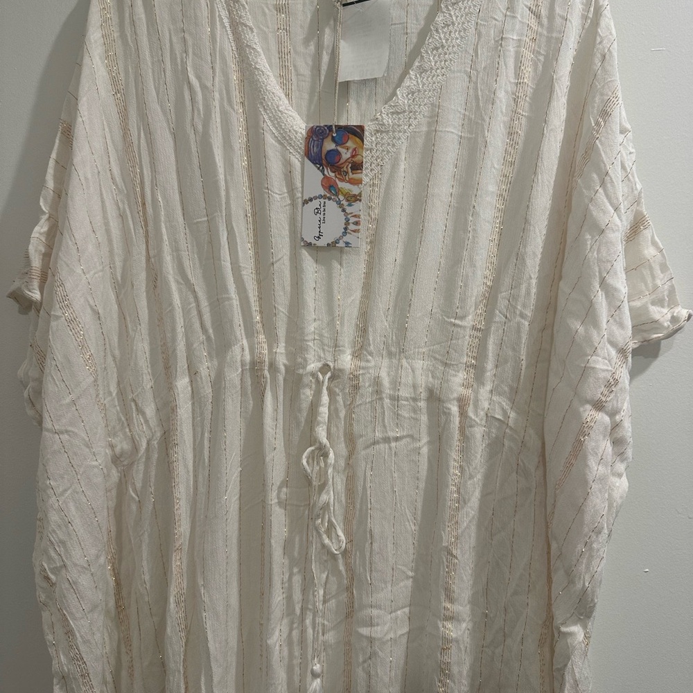 Chic White Boho Tunic